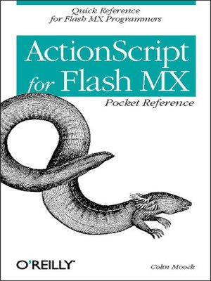 cover image of ActionScript for Flash MX Pocket Reference